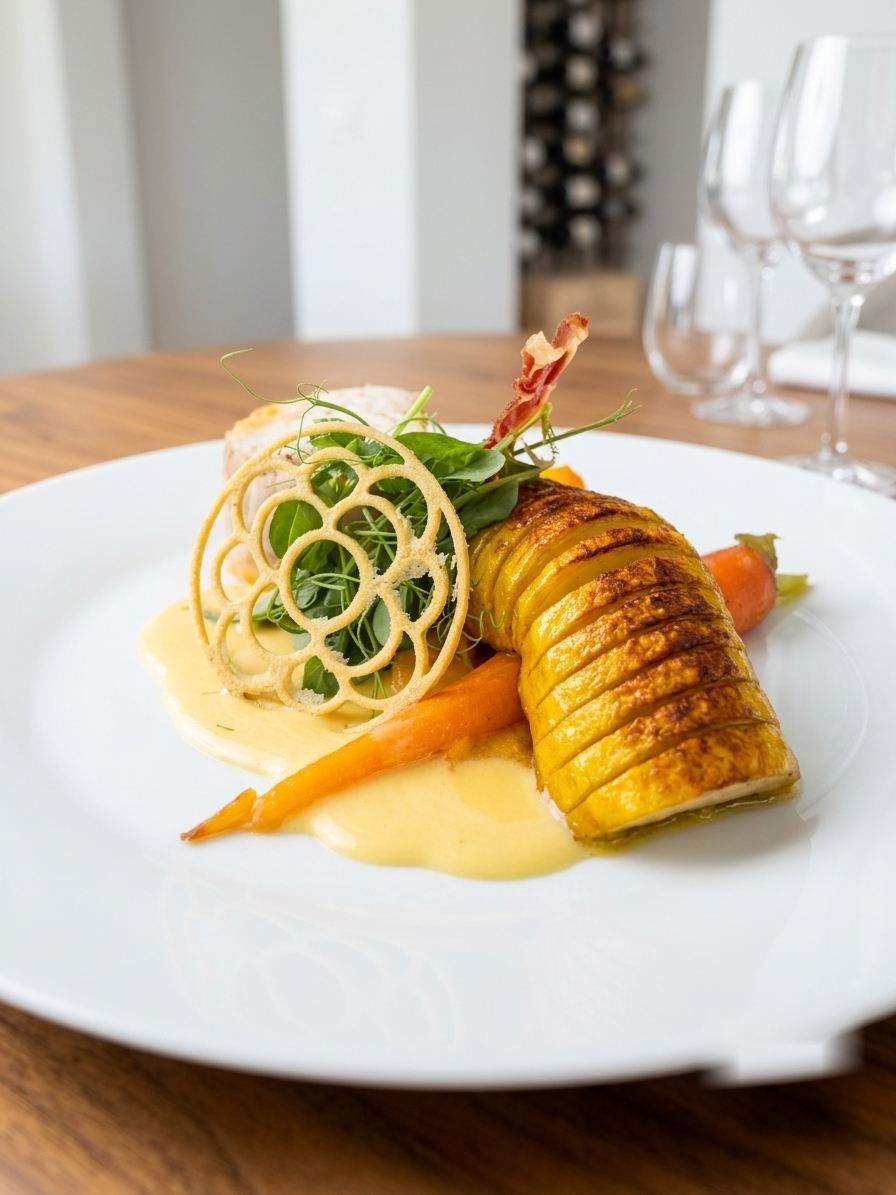Mediterranean menu dish